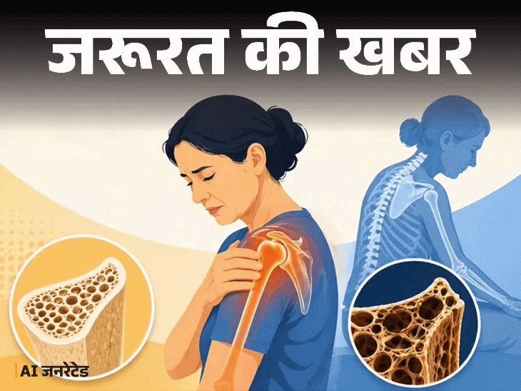 चाळिशीनंतर कमकुवत होतात हाडे:10 लक्षणांकडे दुर्लक्ष करू नका, डॉक्टरांकडून जाणून घ्या हाडे मजबूत करण्यासाठी 11 टिप्स