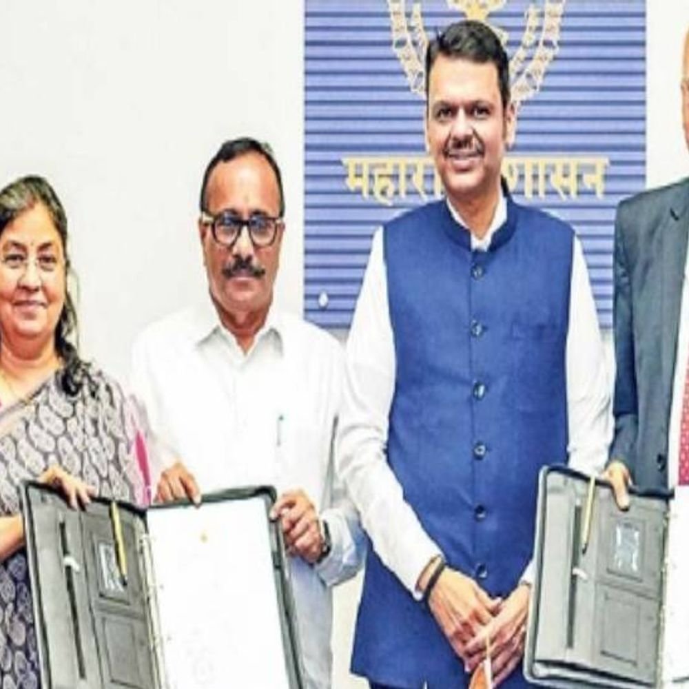 राज्यात 25,400 मेगावॅट अणुऊर्जेसाठी पहिल्यांदाच 6.5 लाख कोटींची गुंतवणूक:मुख्यमंत्र्यांच्या उपस्थितीत 3 उद्योग समूह, एका सरकारी महामंडळाशी करारावर सह्या