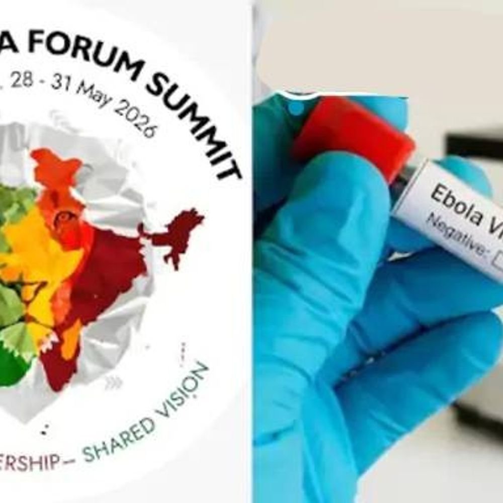 इबोला संकटाच्या पार्श्वभूमीवर भारत-आफ्रिकन संघ शिखर परिषद पुढे ढकलली:नवी दिल्लीत 28 मे पासून आयोजित केली जाणार होती