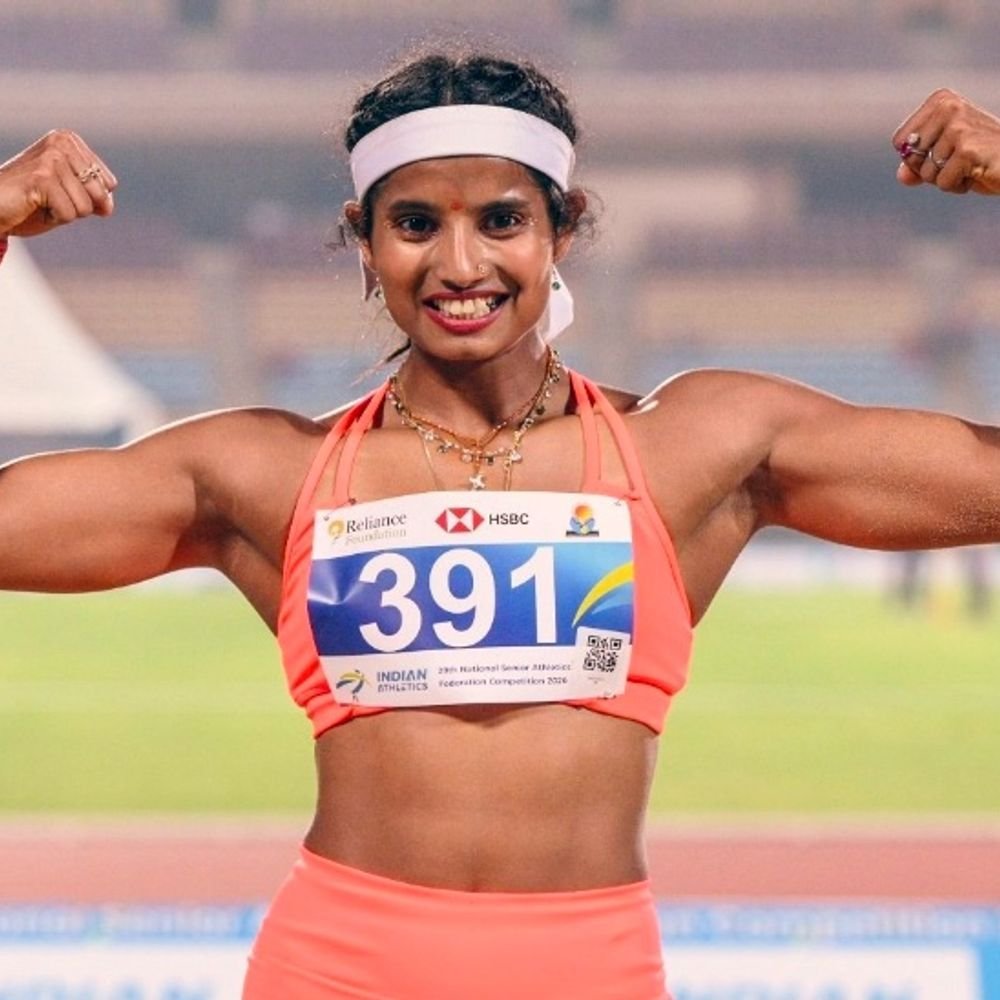 सोजनने अंजू जॉर्जचा 22 वर्षांचा जुना विक्रम मोडला:6.88 मीटरची लांब उडी मारून इतिहास रचला; आशियातील टॉप-8 जंपर्समध्ये समावेश