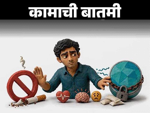कामाची बातमी- तरुणांत निकोटीन पाऊचची वाढती क्रेझ:हे धूम्रपानाची सवय सोडवते की नवीन सवय लावते? जाणून घ्या याचे दुष्परिणाम