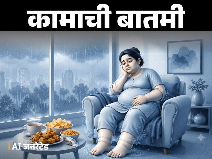 कामाची बातमी- पावसाळ्यात वाढतो वॉटर रिटेन्शनचा धोका:चेहऱ्यावर आणि शरीरावर सूज, डॉक्टरांकडून याचे विज्ञान समजून घ्या, कमी करण्यासाठी 9 टिप्स