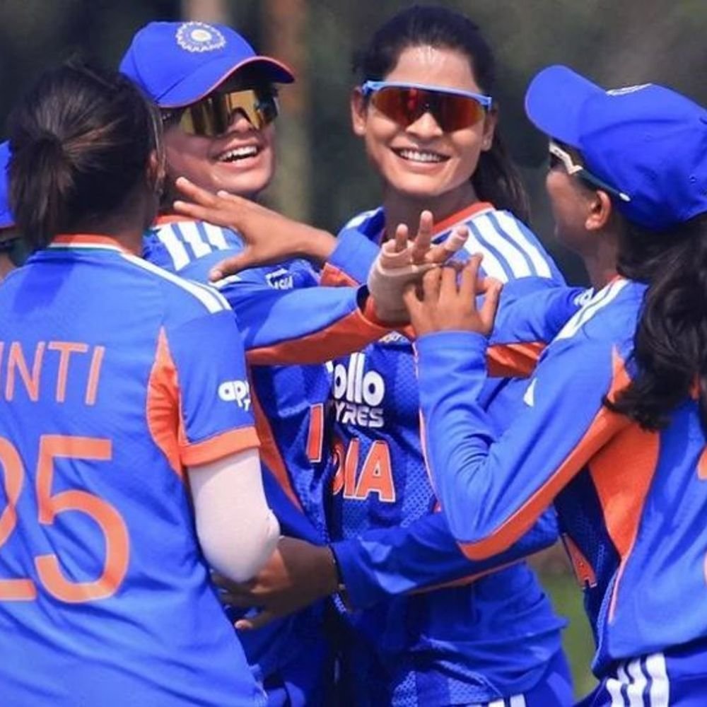 महिला आशिया कप रायझिंग स्टार्स, भारताने पाकिस्तानला हरवले:आठ विकेटने सामना जिंकला, 11 षटकातच पूर्ण केले 94 धावांचे लक्ष्य