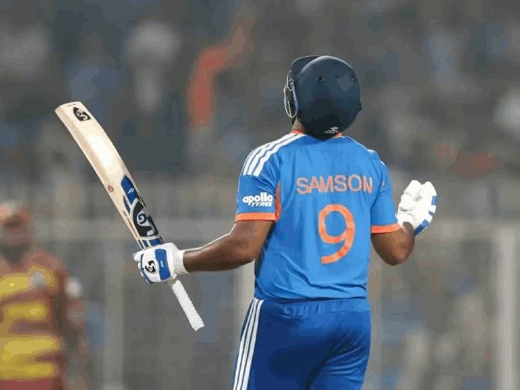 भारत टी-20 वर्ल्डकपच्या सेमी फायनलमध्ये:5 मार्चला इंग्लंडशी भिडणार, वेस्ट इंडिजचा 5 विकेट्सनी पराभव; सॅमसनच्या नाबाद 97 धावा