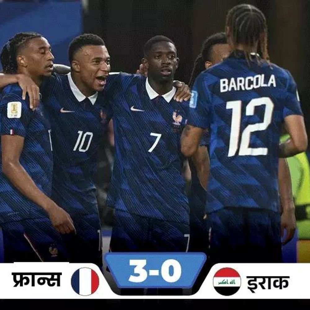 एमबाप्पे वर्ल्ड कप गोलमध्ये मेस्सीपेक्षा 2 गोलने मागे:6 वेळा 2+ गोल करणारा पहिला खेळाडू; फ्रान्स - नॉर्वे लास्ट-32 मध्ये पोहोचले