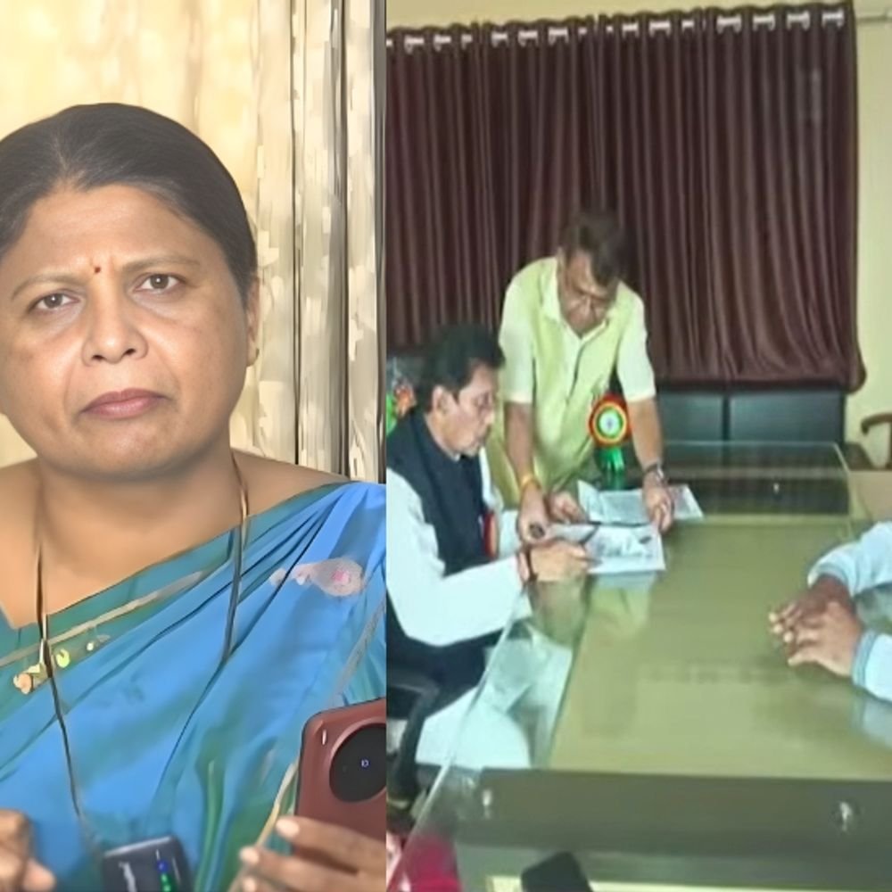 अशोक खरात प्रकरणात नवा ट्विस्ट:ब्लॅक मनी व्हाईट करण्याचा धंदा? तिसरा व्यक्ती कोण? सुषमा अंधारेंचा फोटो दाखवत केसरकरांवर आरोप