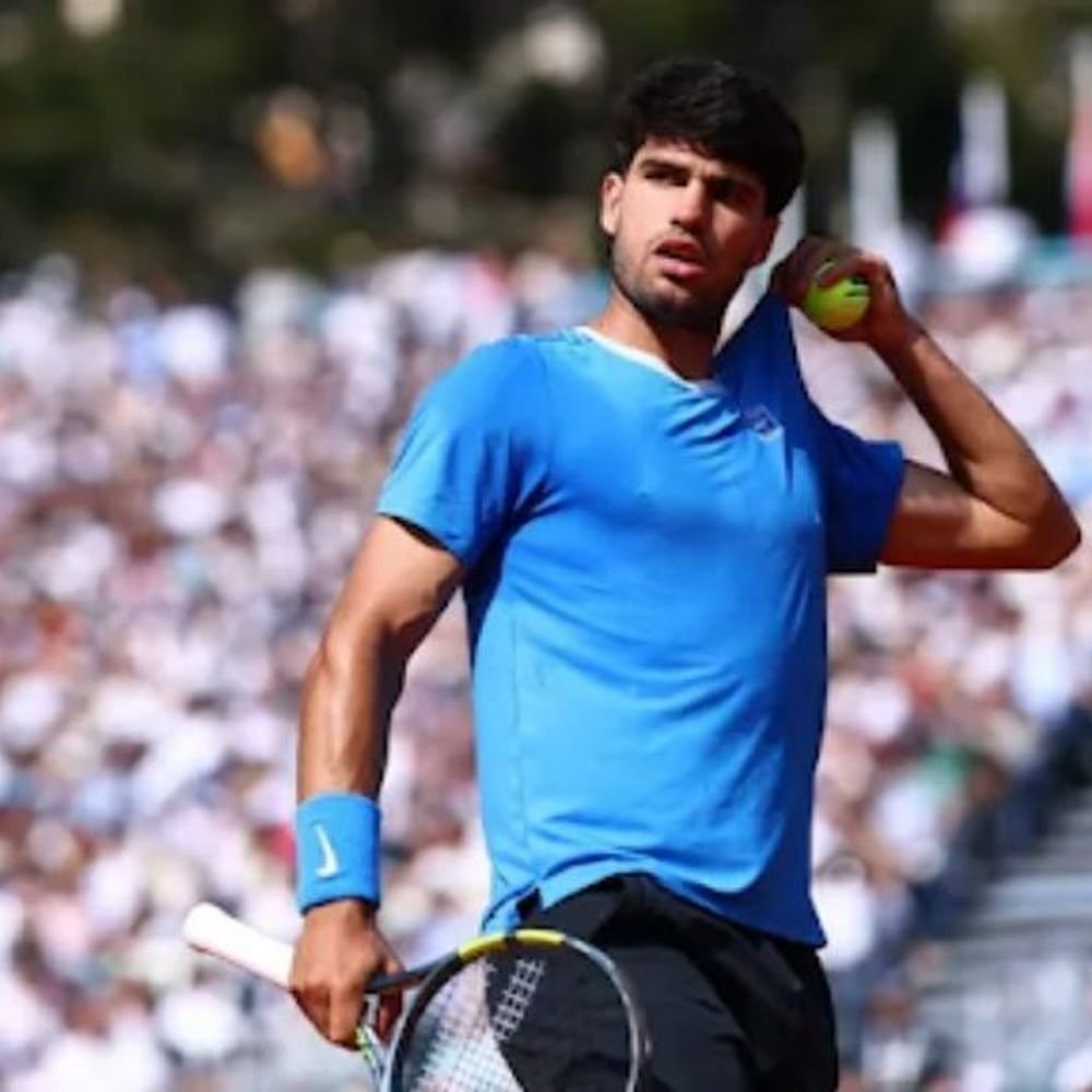 विद्यमान विजेता अल्काराझ फ्रेंच ओपनमधून बाहेर:मनगटाची दुखापत; रोम मास्टर्समधूनही बाहेर