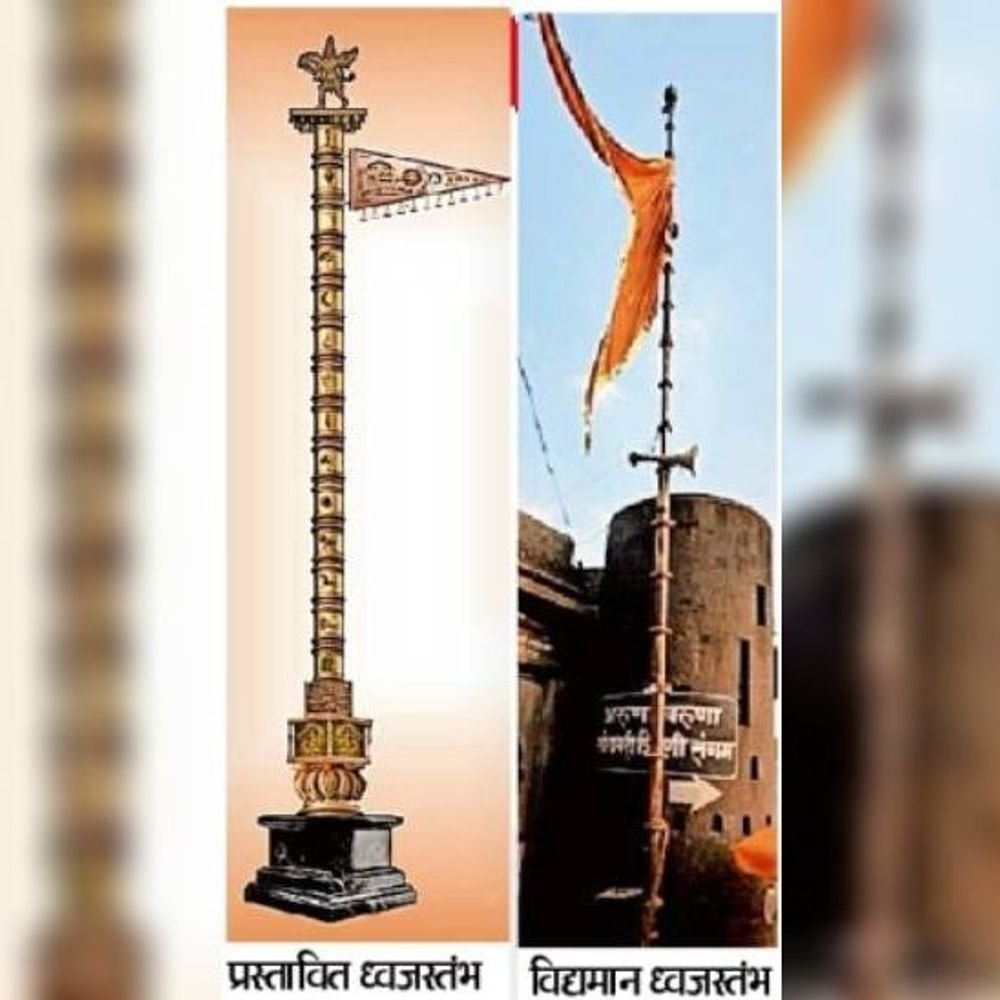 सिंहस्थातील पारंपरिक स्तंभ हाेणार ‘अमृतमंथन’ध्वजस्तंभ:नाशकात रामकुंडावर 51, त्र्यंबकमध्ये कुशावर्तावर उभारणार 31 फुटी नवी रचना