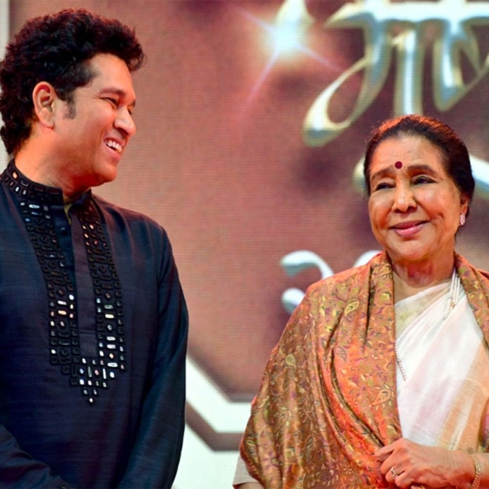 आशाताईंच्या निधनाने सचिन तेंडुलकरही गहिवरला:म्हणाला - आमच्यासाठी त्या कुटुंबाचाच भाग होत्या, तुमची खूप आठवण येईल