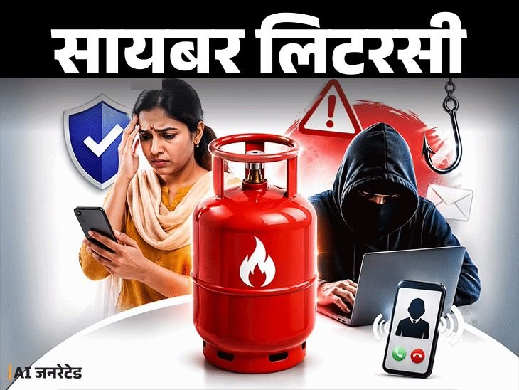 एलपीजी बुकिंगच्या नावाखाली फसवणूक:फसवणूक कशी होत आहे ते जाणून घ्या, घाबरू नका, 9 खबरदारी घ्या, बुकिंगचा योग्य मार्ग जाणून घ्या