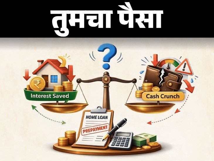 होम लोनचे प्रीपेमेंट करणे योग्य आहे का?:व्याजाचे पैसे वाचतील, पण रोख रकमेच्या तुटवड्याची भीतीही, तज्ञांकडून फायदे-तोटे जाणून घ्या