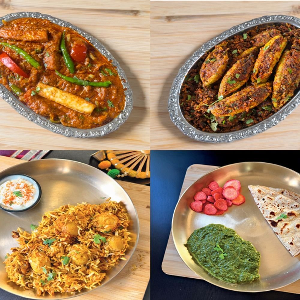 रेसिपी:रोजच्या जेवणात लावा परंपरेचा तडका, घरी बनवा चटपटीत मिक्स व्हेज, बटाटा बिर्याणी, भरलेले कारले आणि क्रीमी पालक