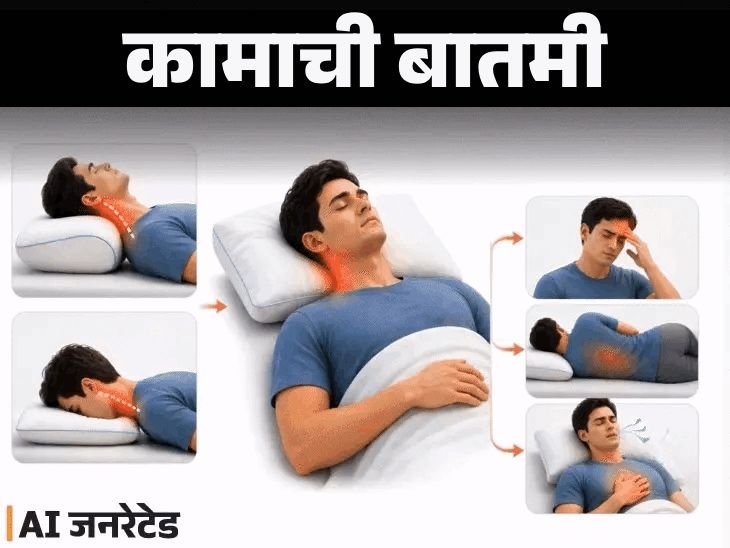 कामाची बातमी- उशीमुळे ठरते झोपेची गुणवत्ता:तुमच्यासाठी कोणती उशी योग्य आहे, कशी निवड करावी, न्यूरोलॉजिस्टकडून जाणून घ्या