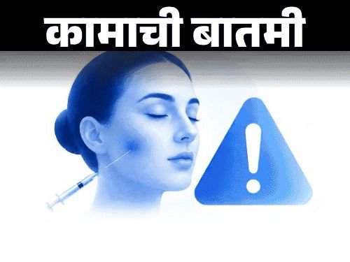सौंदर्यासाठी इंजेक्शन घेणे:CDSCO ने बेकायदेशीर ठरवले, मज्जातंतूंचे नुकसान आणि अ‍ॅलर्जीक प्रतिक्रियेचा धोका, यापासून दूर राहा