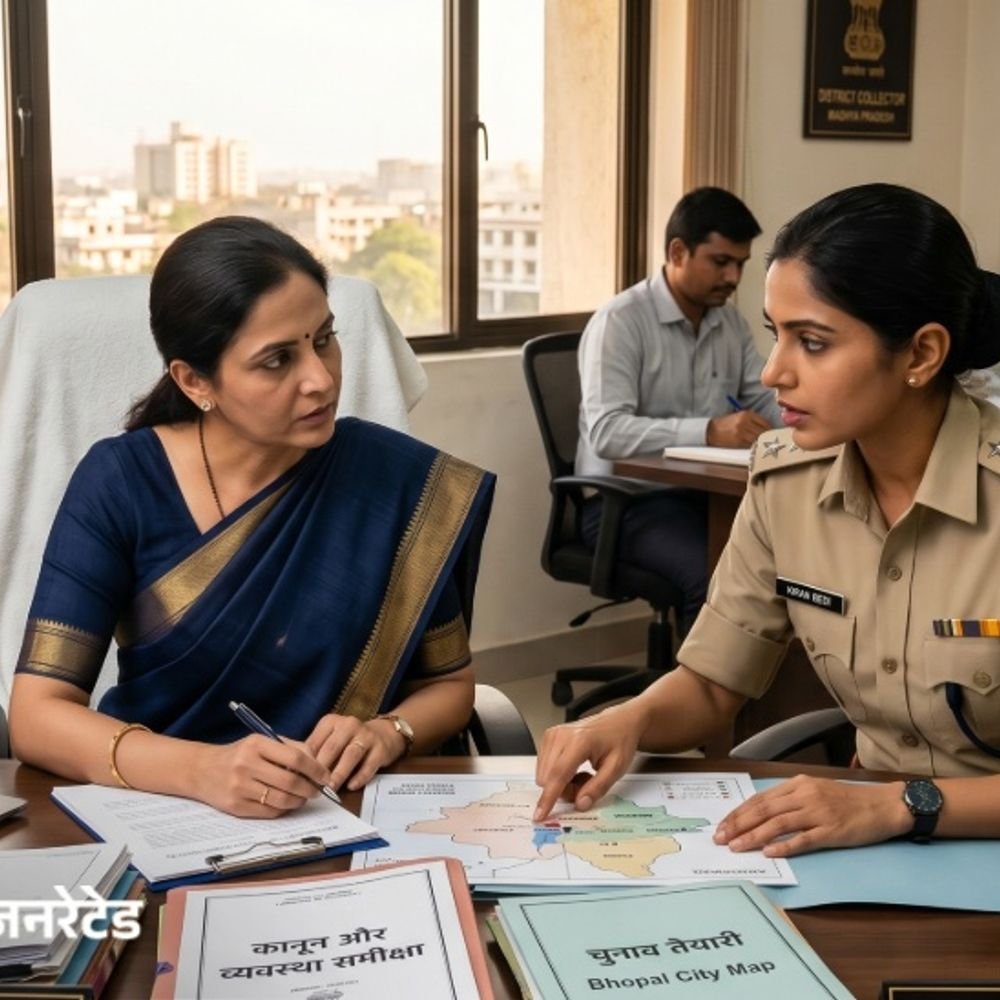 एमपीमध्ये 31% महिला जिल्हाधिकारी, दक्षिणी राज्यांमध्ये 39%:प्रशासनातही महिलांना मोठ्या जबाबदाऱ्या देण्यात राज्य मागे