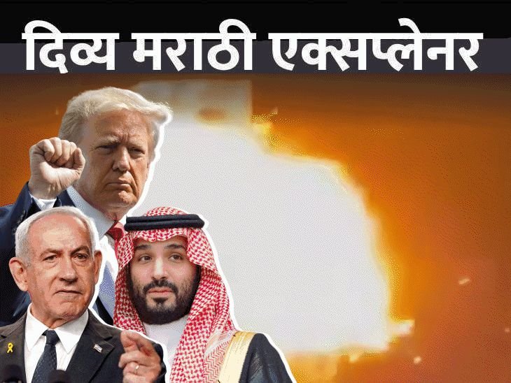 नेतन्याहूंच्या लढाईत ट्रम्प का उतरले:इराणच्या विनाशातून अमेरिकेला नाही, इस्रायलला खरा फायदा; सौदी कसा खेळ करत आहे