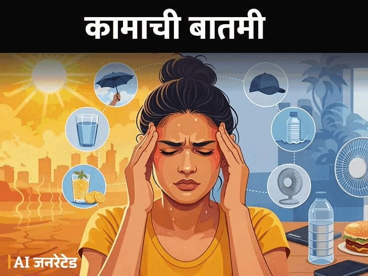 उन्हाळ्यात होऊ शकते हीट हेडेक:5 ट्रिगर पॉइंट्सपासून सावध रहा, जाणून घ्या कोणाला जास्त धोका, बचावासाठी 8 टिप्स
