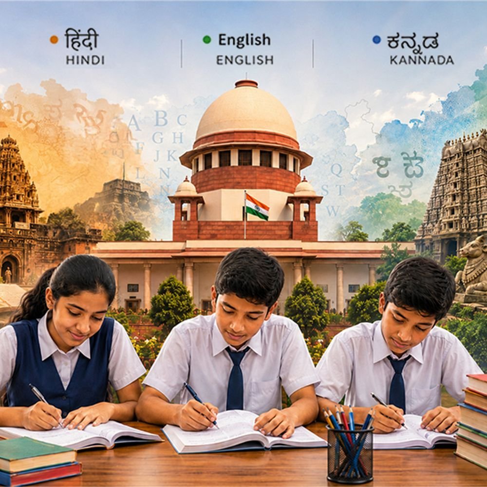CBSE च्या त्रिभाषा धोरणाविरोधात पालक सर्वोच्च न्यायालयात:9वी इयत्तेत लागू करण्याला विरोध, न्यायमूर्ती जॉयमाल्या यांचे खंडपीठ करणार सुनावणी