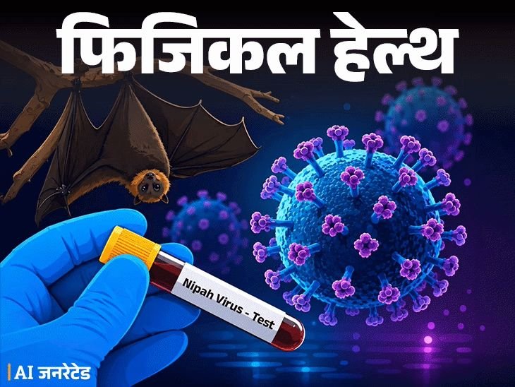 केरळमध्ये निपाह व्हायरसचा रुग्ण आढळला:देशात आठव्यांदा संक्रमण पसरले, 75% पर्यंत मृत्यू दर, डॉक्टरांकडून जाणून घ्या उपचार आणि प्रतिबंध