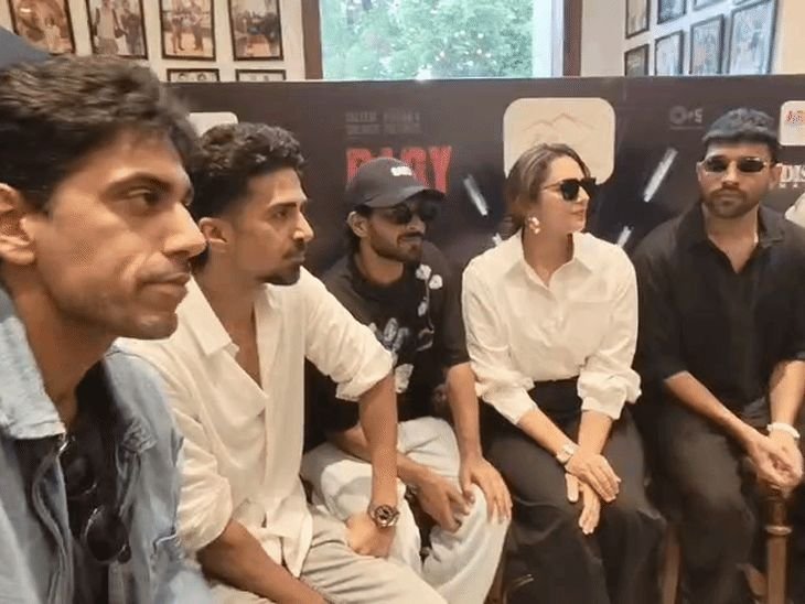 चित्रपटाच्या प्रमोशनसाठी डेहराडूनला पोहोचल्या हुमा कुरेशी:म्हणाली- लहान बजेटचा चित्रपट 'बेबी डू डाय डू', प्रेक्षकांचे प्रेम हेच चित्रपटाचे प्रमोशन