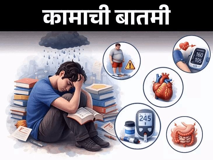 मुलांमध्ये अकॅडमिक स्ट्रेस:यामुळे वाढत्या वयात नैराश्य अन् आजारांचा धोका, डॉक्टरांकडून जाणून घ्या यापासून मुलांचा बचाव कसा करावा