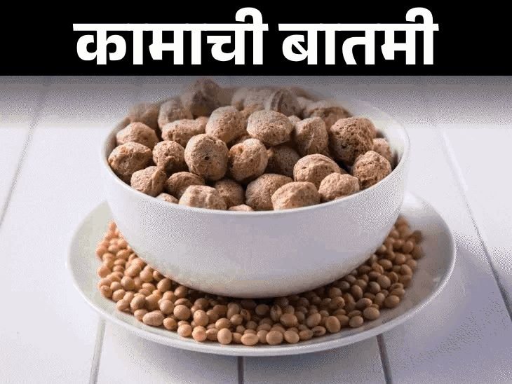 कामाची बातमी- सोया चंक्सचे 11 आरोग्य फायदे:100 ग्रॅम सोयामध्ये 52 ग्रॅम प्रोटीन, डायटिशियनकडून जाणून घ्या कोणी खाऊ नये