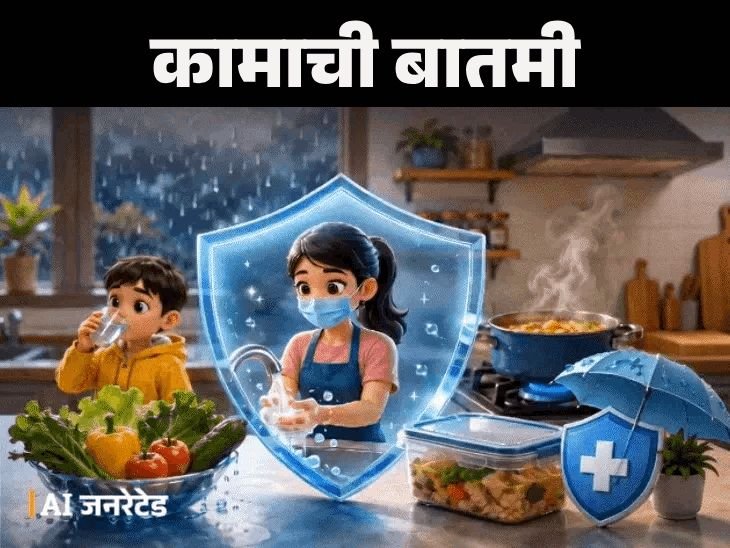 FSSAI ची मान्सून सुरक्षा मार्गदर्शक तत्त्वे:स्वयंपाकघर, स्वयंपाक आणि वैयक्तिक स्वच्छतेपासून ते मुलांच्या आरोग्यासाठी आणि सुरक्षिततेसाठी महत्त्वाच्या टिप्स