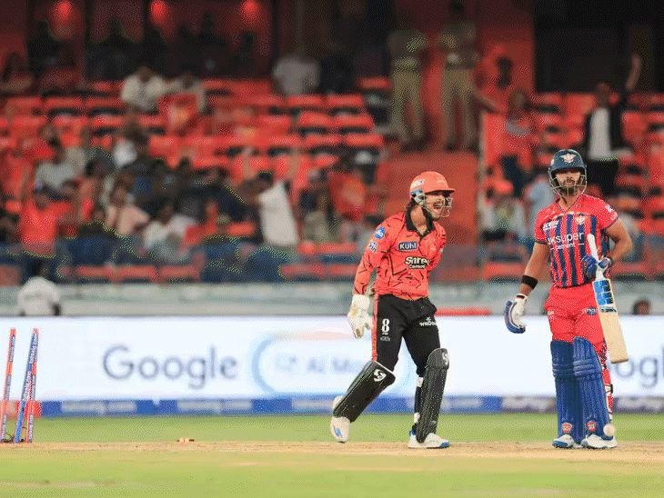 पंतने दोनदा एका हाताने झेल पकडला:क्लासेनने जीवदान मिळाल्यानंतर 4 चौकार मारले, सिद्धार्थच्या डाइव्हिंग कॅचने अभिषेक बाद; मोमेंट्स-रेकॉर्ड्स