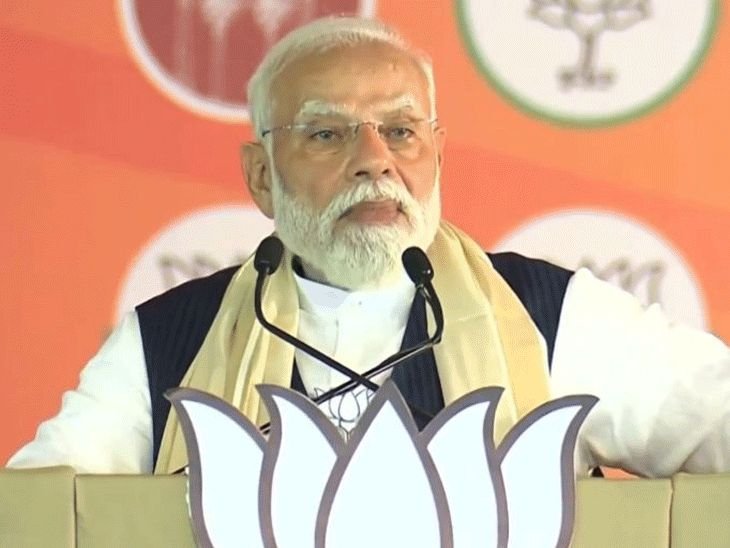 मोदींनी निवडणूक रॅलीत चित्रपटांचा उल्लेख केला:म्हणाले- विरोधकांनी 'धुरंधर', 'कश्मीर फाइल्स' आणि 'केरळ स्टोरी'ला खोटं म्हटलं, त्यांचं हेच काम