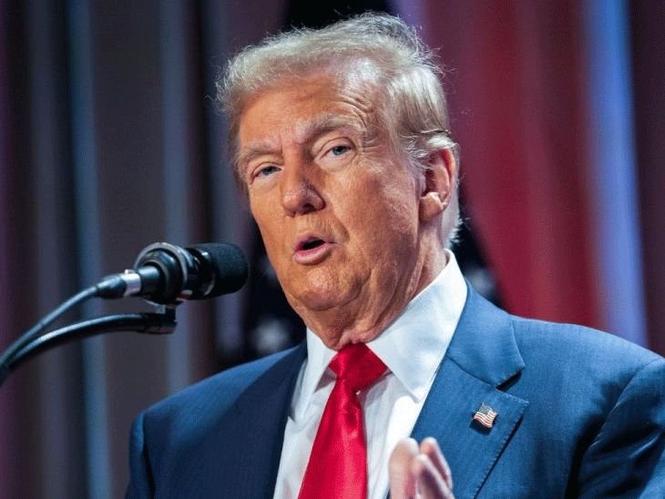 ट्रम्प यांनी विश्वचषकासाठी खेळाडुंना शुभेच्छा दिल्या:म्हणाले-संपूर्ण अमेरिका सोबत, भारताने 29 धावांनी हरवले; आता पाकिस्तानशी सामना