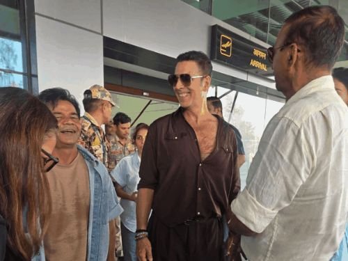 अभिनेत्री दिशा पाटनीने वडिलांकडून विमानतळावर जेवण मागवले:अक्षय कुमारने अक्षरा आणि राजपालसोबत जेवण केले, बरेलीत म्हटले- मजा आली