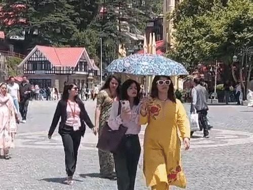 हिमाचलमधील 5 शहरांमध्ये उष्णतेची लाट:उष्णतेने लोक हैराण, उद्या गारपिटीचा ऑरेंज अलर्ट; 25 मे पर्यंत हलक्या पावसाची शक्यता