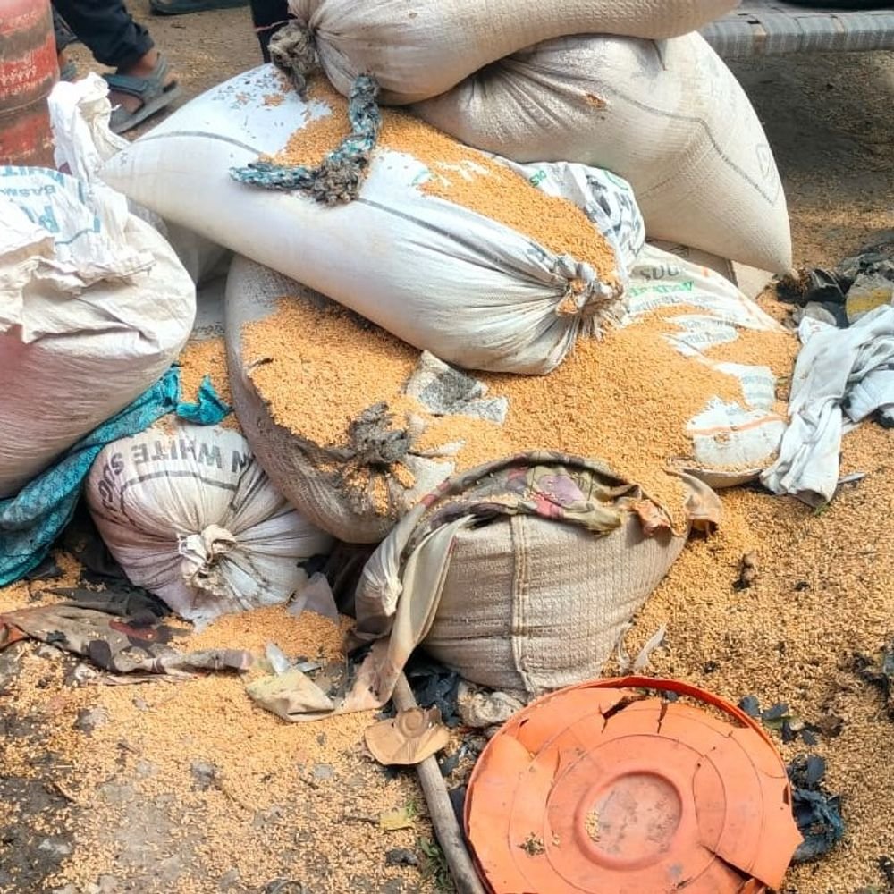 धामणगाव (वैद्य) येथे भीषण आग, 25 घरे भस्मसात:शेतमालकावर गुन्हा दाखल, पालकमंत्र्यांकडून मदतीची घोषणा