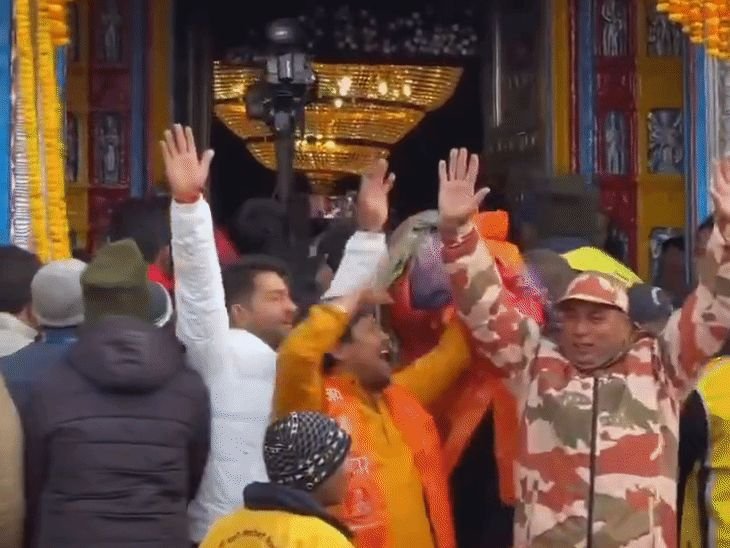 4 दिवसांत 1.24 लाख लोक केदारनाथला पोहोचले:भैरवनाथाचे दरवाजे उघडले, बद्रीनाथमध्ये आतापर्यंत 37,884 भाविक पोहोचले