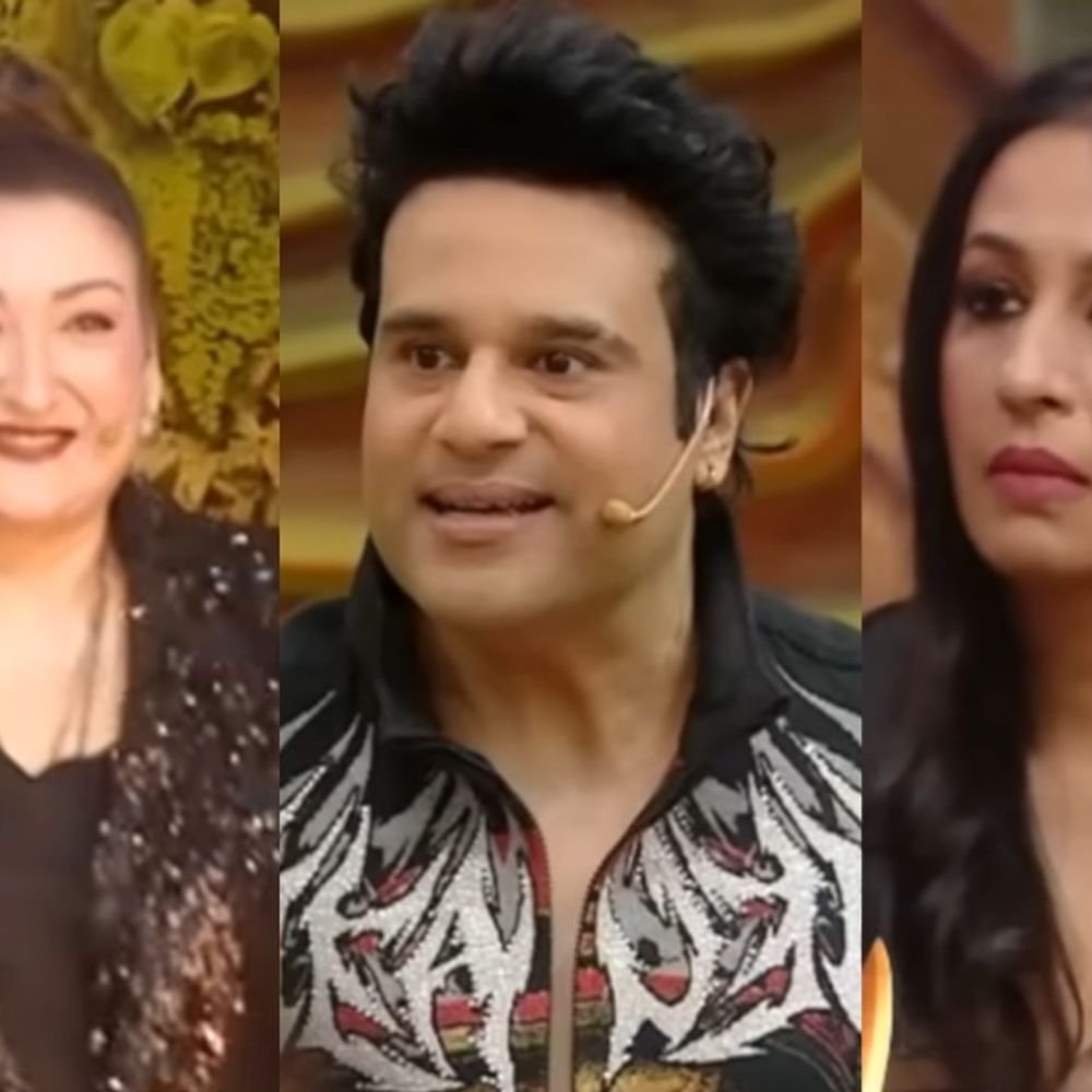 मामी सुनीताला पाहताच कृष्णा अभिषेक पाया पडला:पत्नी कश्मीरा शाह पाहून रडू लागली, गोविंदावर केलेल्या विधानामुळे अनेक वर्षे बोलणे बंद होते